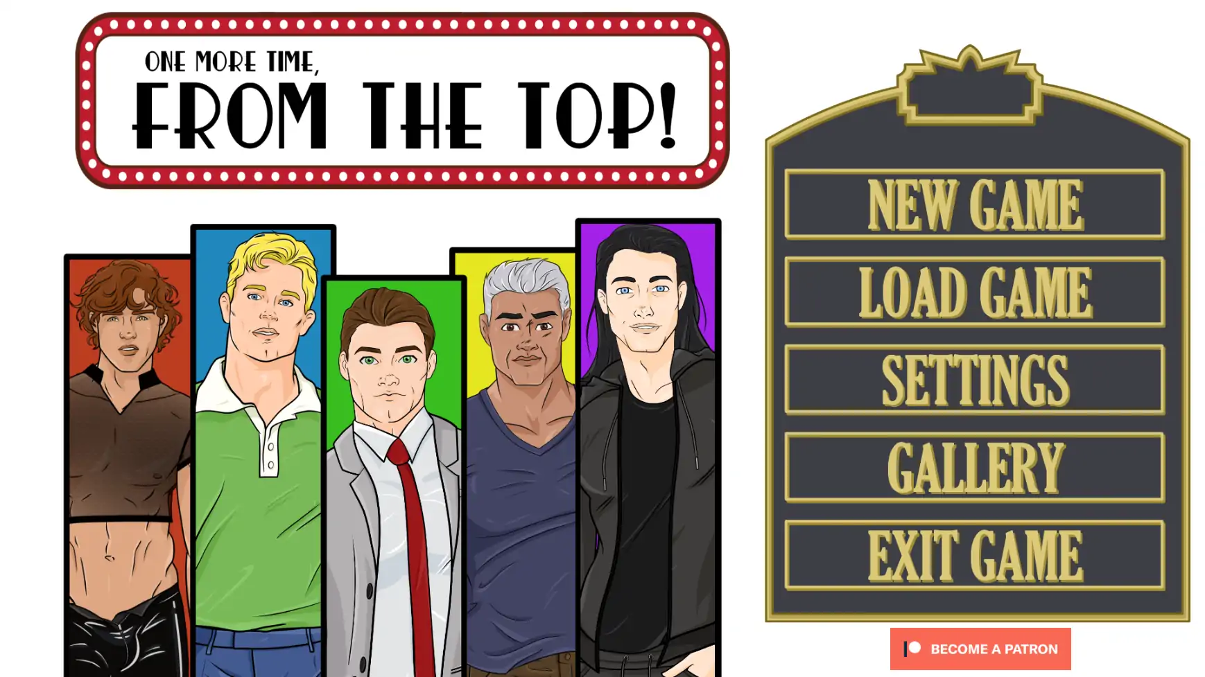 【欧美SLG/AI汉化/男同】再来一次v0.41 AI汉化版【PC+安卓/3.74G/更新】 封面图 1