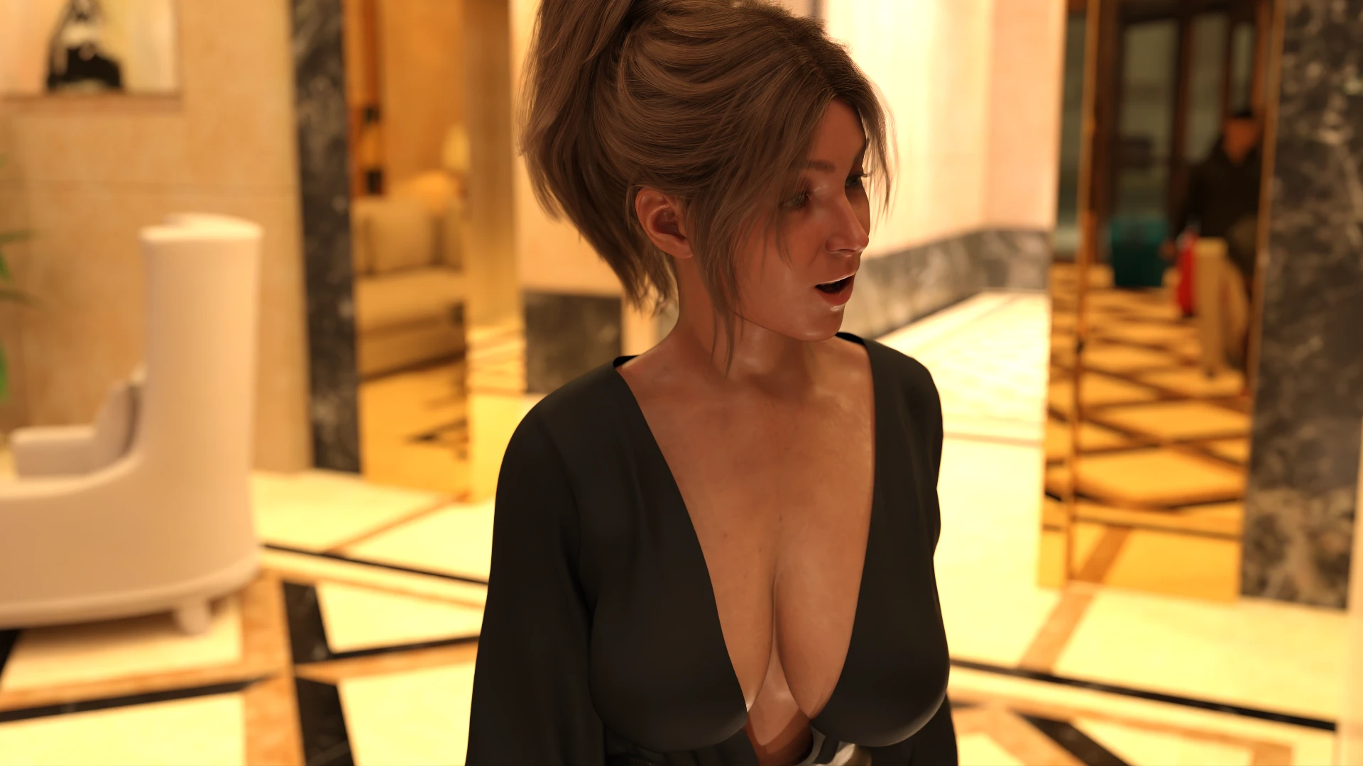 【欧美SLG/AI汉化/3D】一周之后0.5.2 AI汉化版【PC+安卓/1.38G/更新】 内容图 1