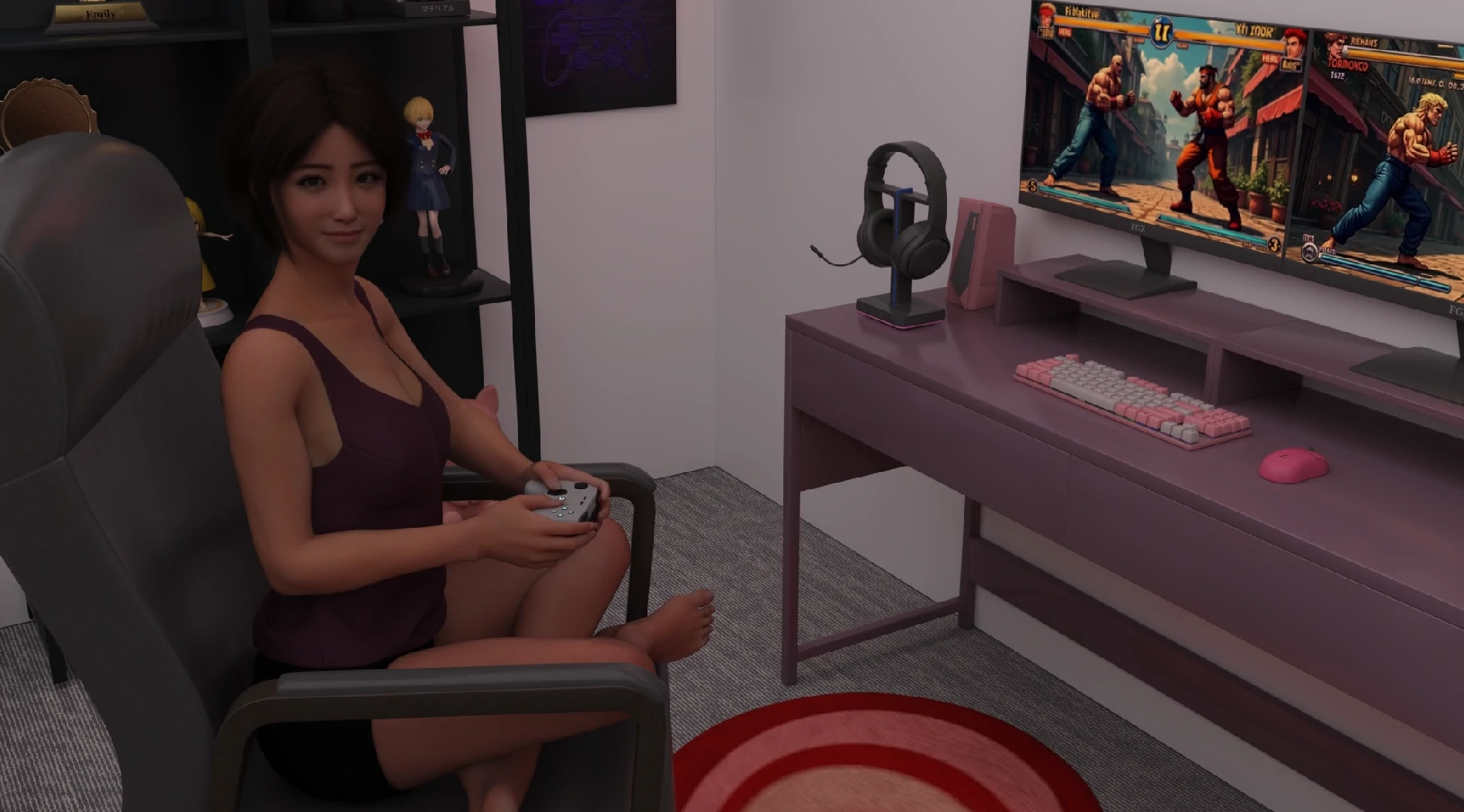 【欧美SLG/AI汉化/乱伦】姨妈的秘密欲望0.40 AI汉化版【PC+安卓/3G/更新】 内容图 1