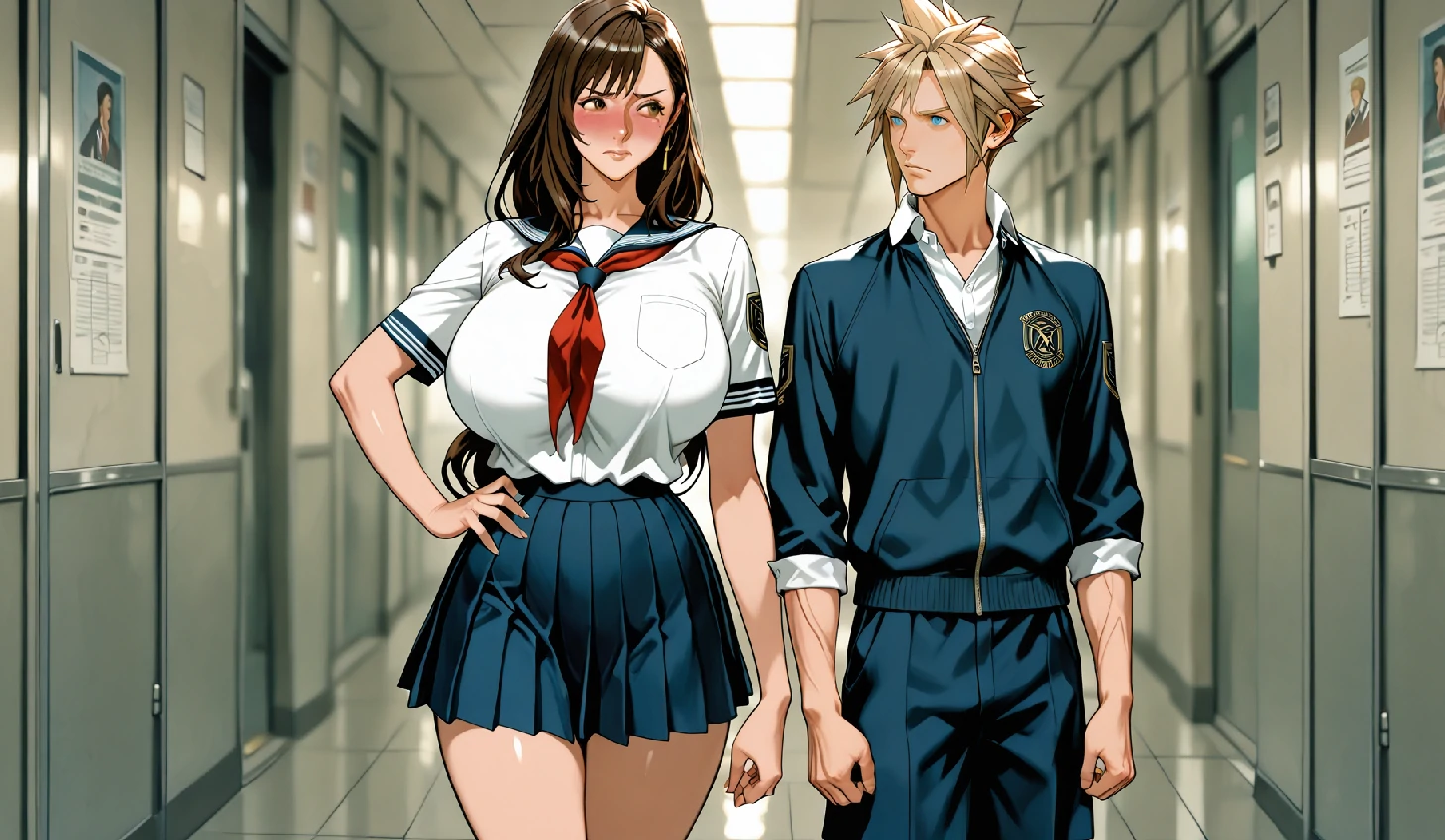 【亚洲SLG/AI汉化/同人】第一幻想1.07 AI汉化版【PC+安卓/3.9G/更新】 内容图 1