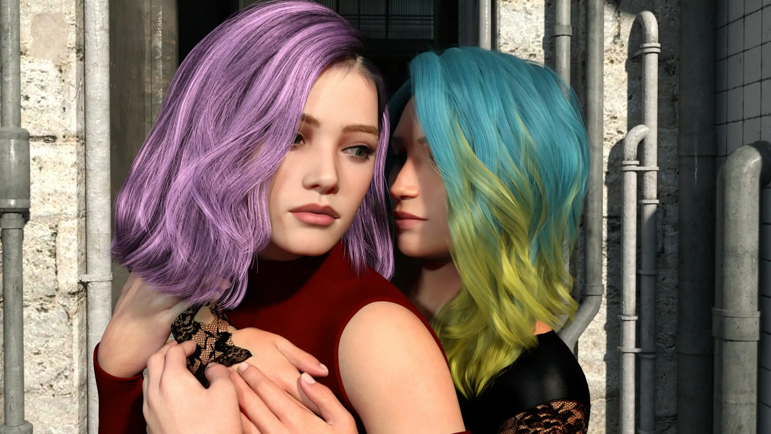 【欧美SLG/AI汉化/3D】雪莉的未来过去Ep8.1 AI汉化版【PC+安卓/5.32G/更新】 内容图 2